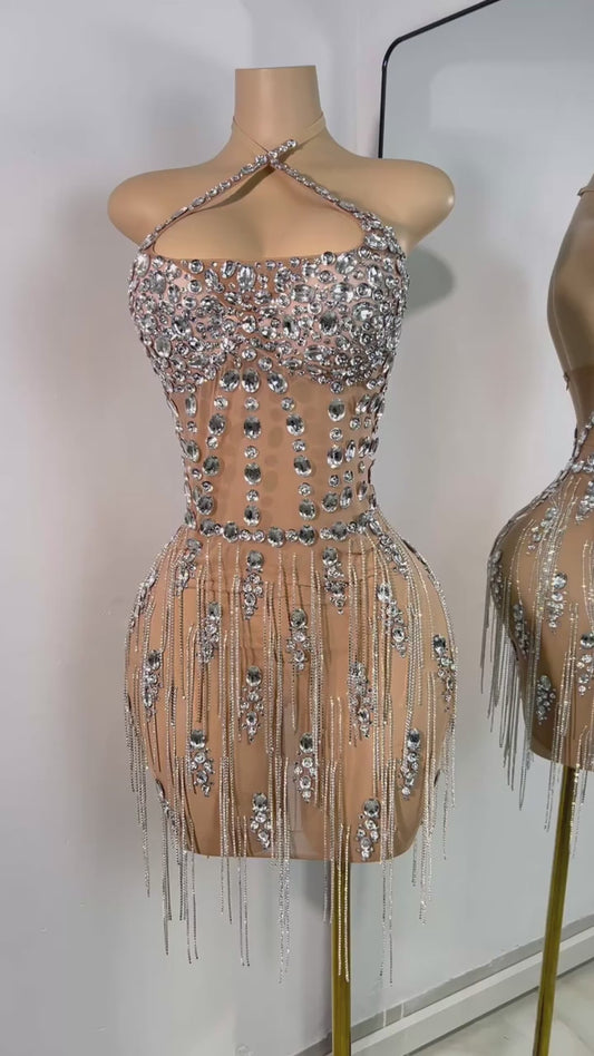 Glitz & Heat Mini Dress