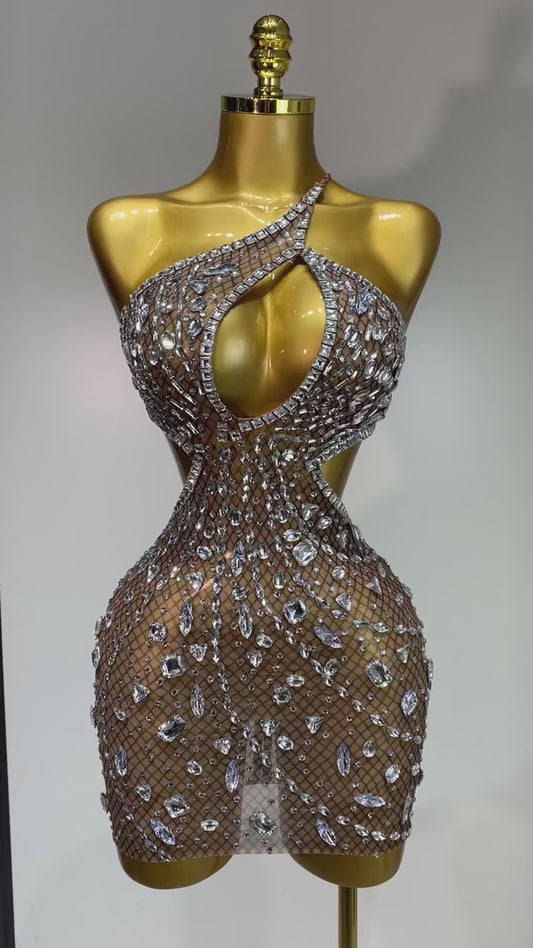 Dazzling In Diamond Dress