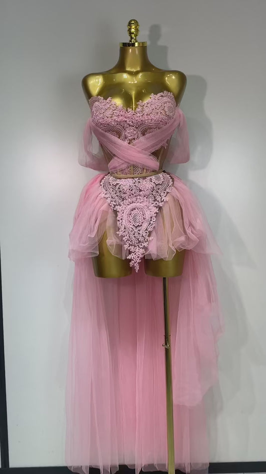 Whispers of Romance Skirt Set