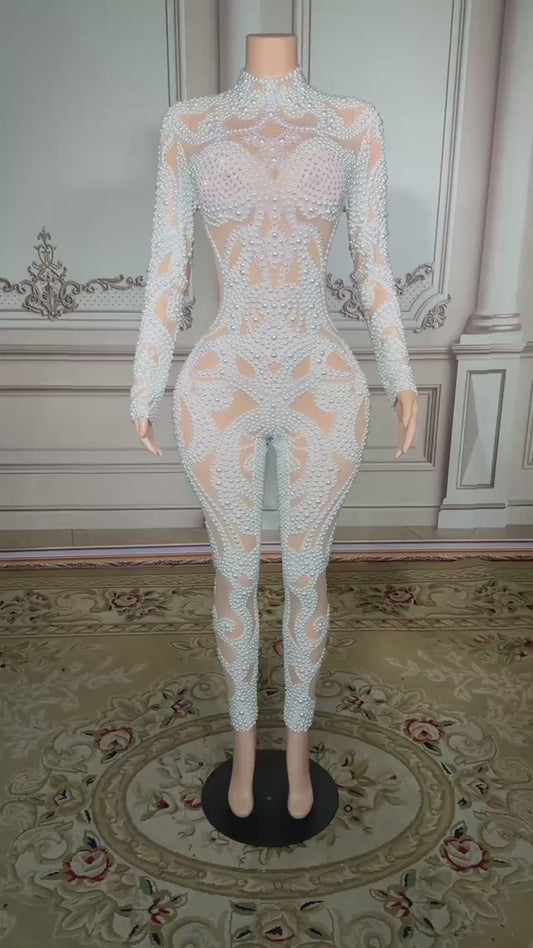 Opulence Pearl Jumpsuit