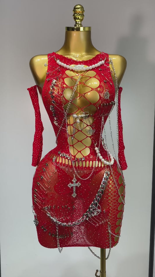 Scarlet Rebel Dress