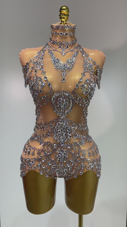 Crystal Goddess Playsuit
