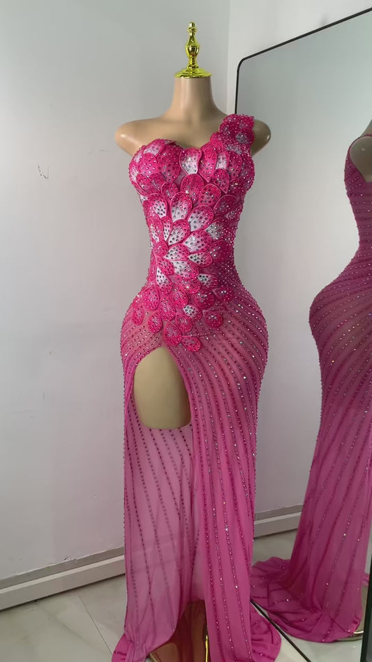 Rosé Radiance Dress